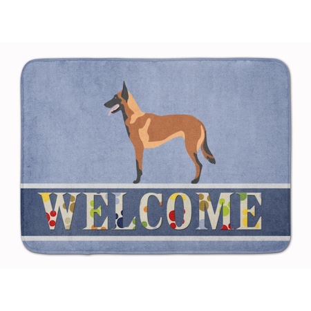 Carolines Treasures Malinois Belgian Shepherd Machine Washable Memory Foam Mat BB8332RUG